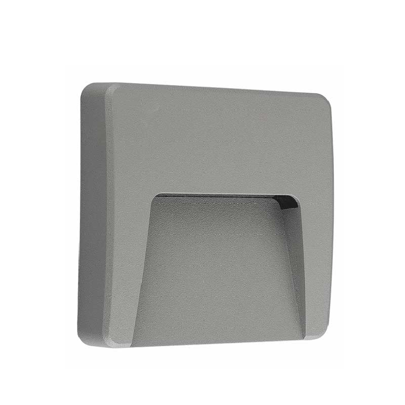 Απλίκα LED Εξωτερικού Χώρου Aca SLIM42 Grey