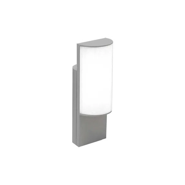 Απλίκα LED Εξωτερικού Χώρου Aca HEMI830 Grey