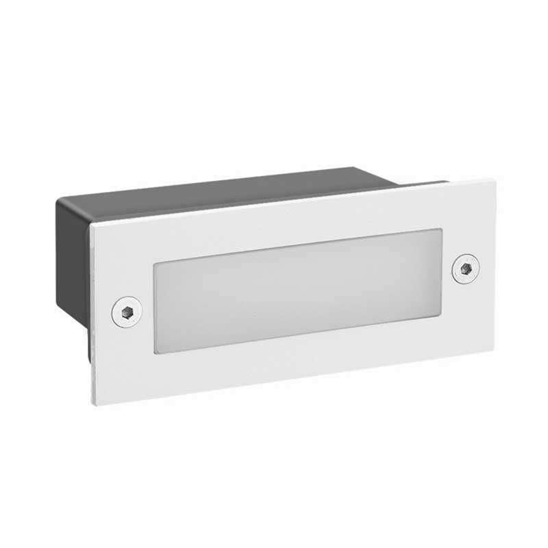 Απλίκα LED Εξωτερικού Χώρου Χωνευτή Aca PAS260WP White