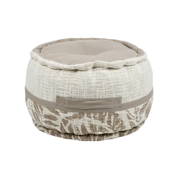 Πουφ (Φ40x30) S-F Hemera Taupe C8D388001