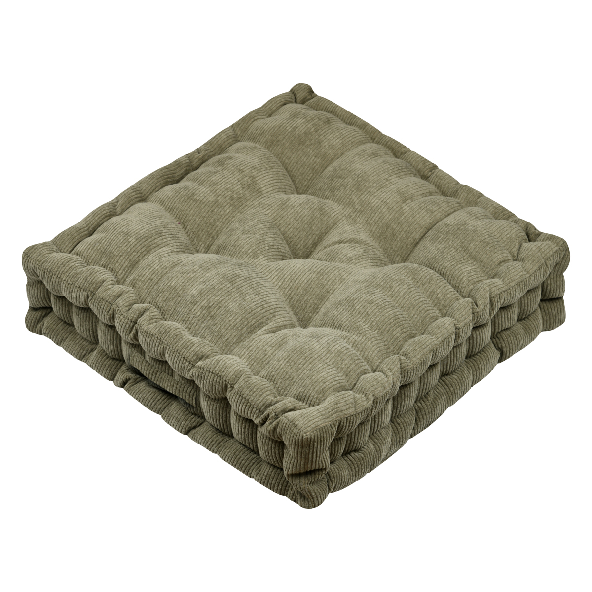 Μαξιλάρα Δαπέδου (45X45X10) S-F Dandy Kaki C5D567006 Λευκά Είδη Σαλονιού Μαξιλάρια Spitishop