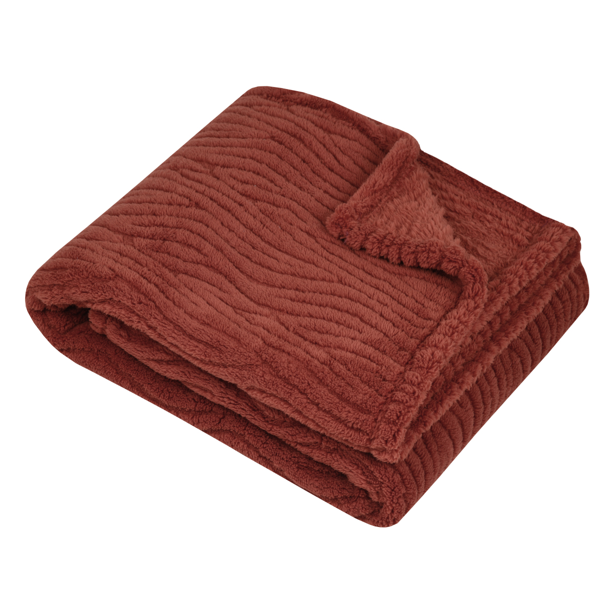 Κουβέρτα Καναπέ Fleece (130x160) S-F Columbia Roux P2C684007