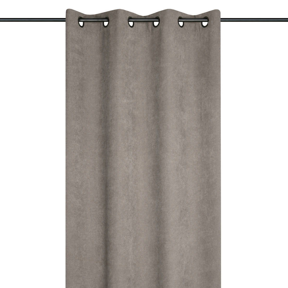 Κουρτίνα Βελουτέ (140x260) Με Τρουκς S-F Dandy Taupe R6D567003