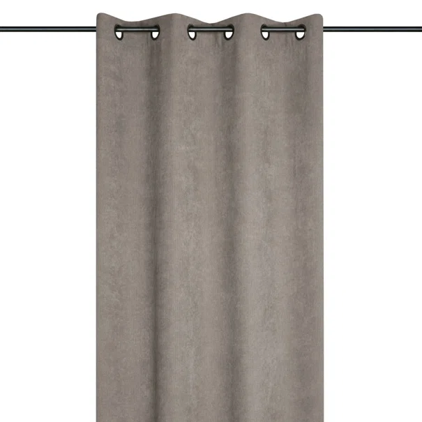 Κουρτίνα Βελουτέ (140x260) Με Τρουκς S-F Dandy Taupe R6D567003