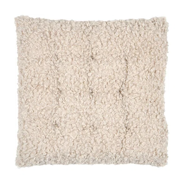 Μπουκλέ Μαξιλάρι Καρέκλας (38x38+5) S-F Grignon Naturel CUD442002GAL