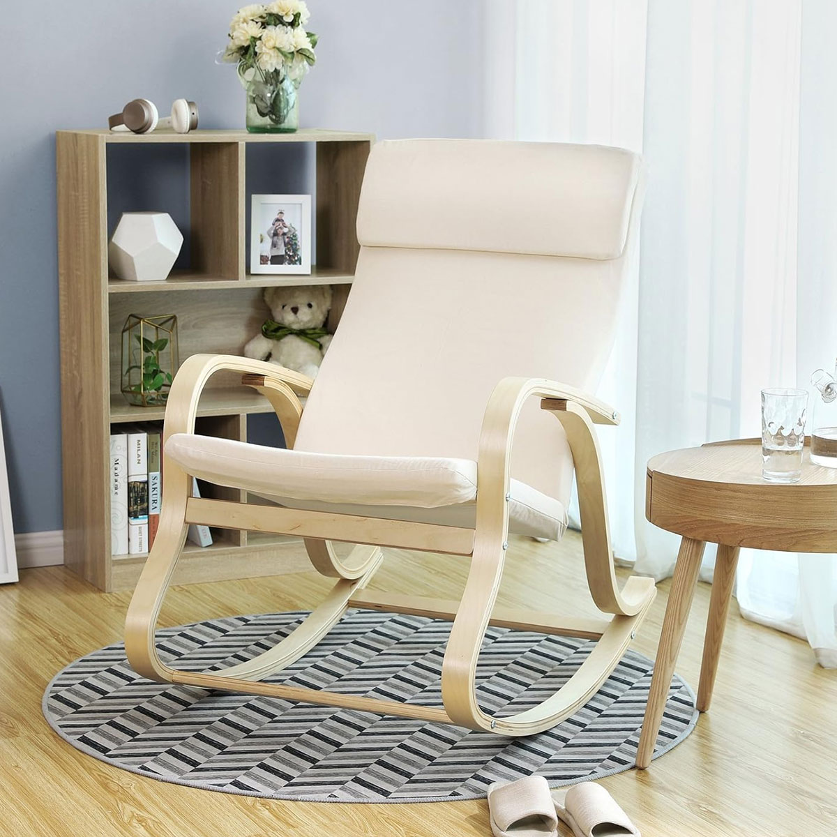 Κουνιστή Πολυθρόνα Relax (65x90x98) Songmics LYY30M