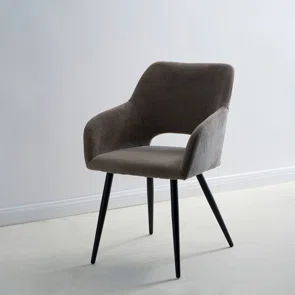 Καρέκλα Τραπεζαρίας (60.5x55x83) Spitishop Tiyana Grey