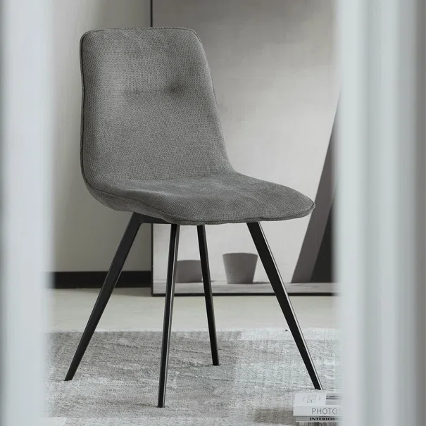 Καρέκλα Τραπεζαρίας (53x46x88) Spitishop Apyka Grey