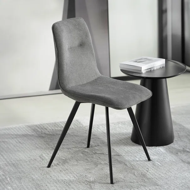 Καρέκλα Τραπεζαρίας (53x46x88) Spitishop Apyka Grey