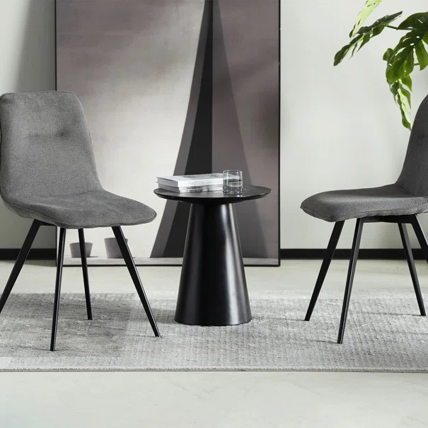 Καρέκλα Τραπεζαρίας (53x46x88) Spitishop Apyka Grey