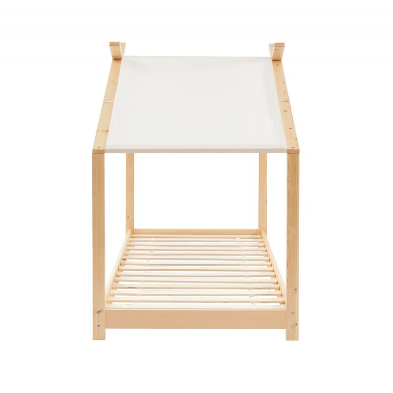 Παιδικό Κρεβάτι Montessori (90X200) Spitishop Fanny Natural Παιδικά Βρεφικά & Έπιπλα Κρεβάτια Κομοδίνα Spitishop