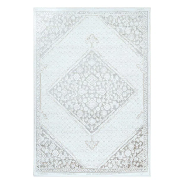 Χαλί Διαδρόμου (80x150) Ezzo Veneto D309A1W Cream
