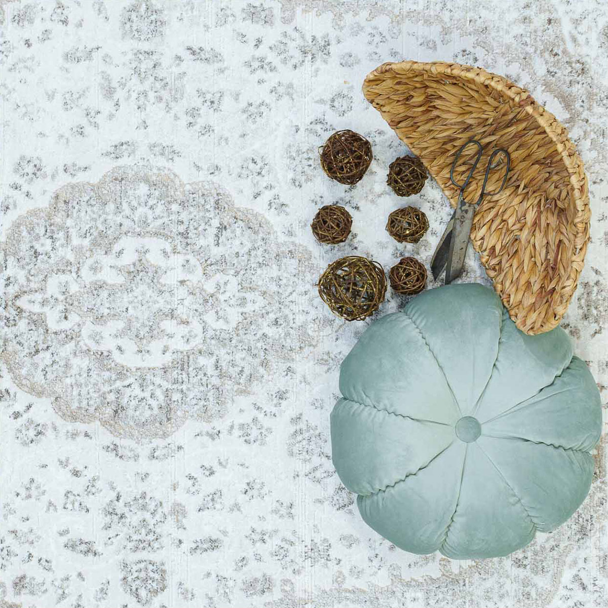 Χαλί (160X230) Ezzo Veneto D353A1W Cream Χαλιά Σαλονιού Χειμερινά Κλασικά Spitishop