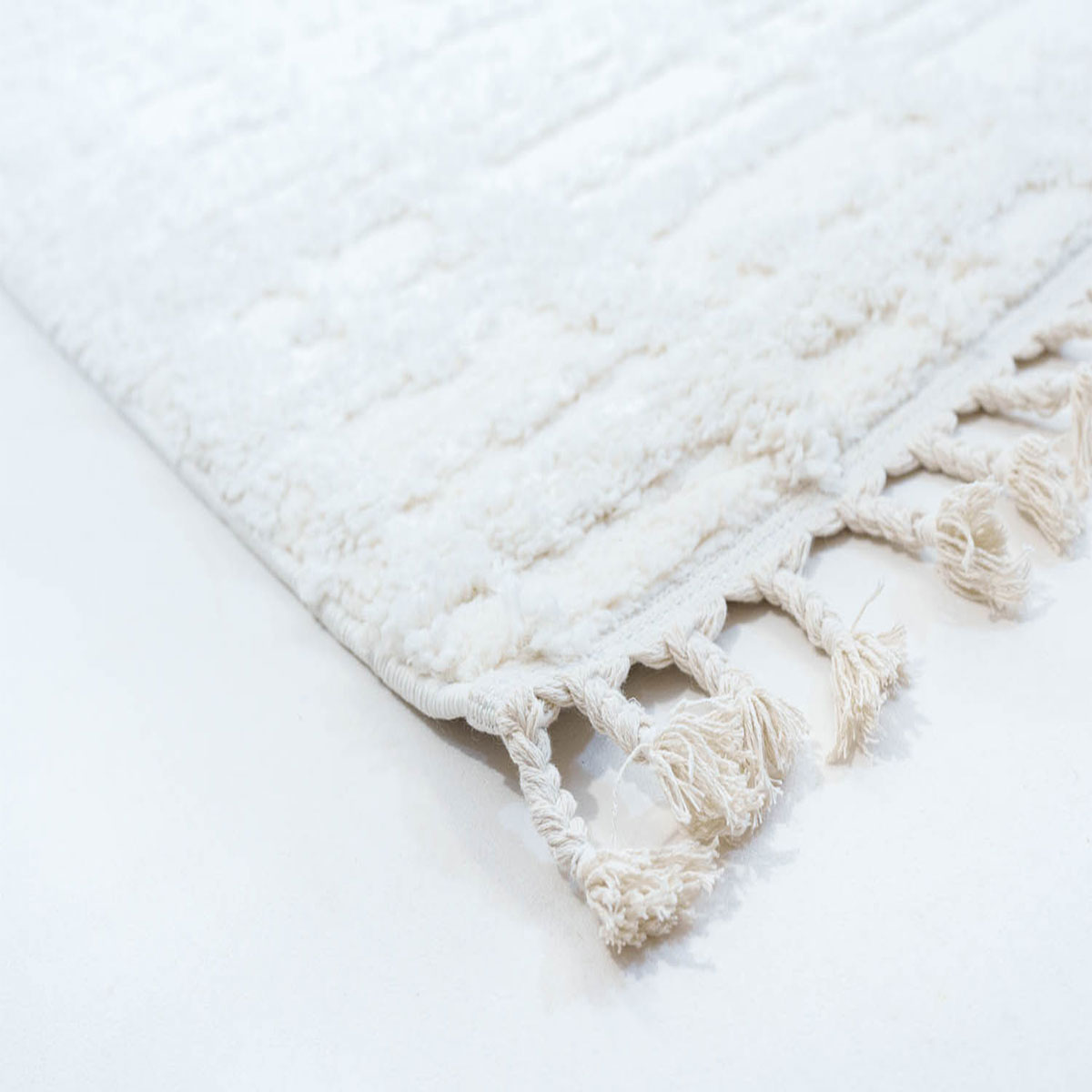 Χαλιά Κρεβατοκάμαρας (Σετ 3τμχ) Ezzo Neve B723A1A Cream