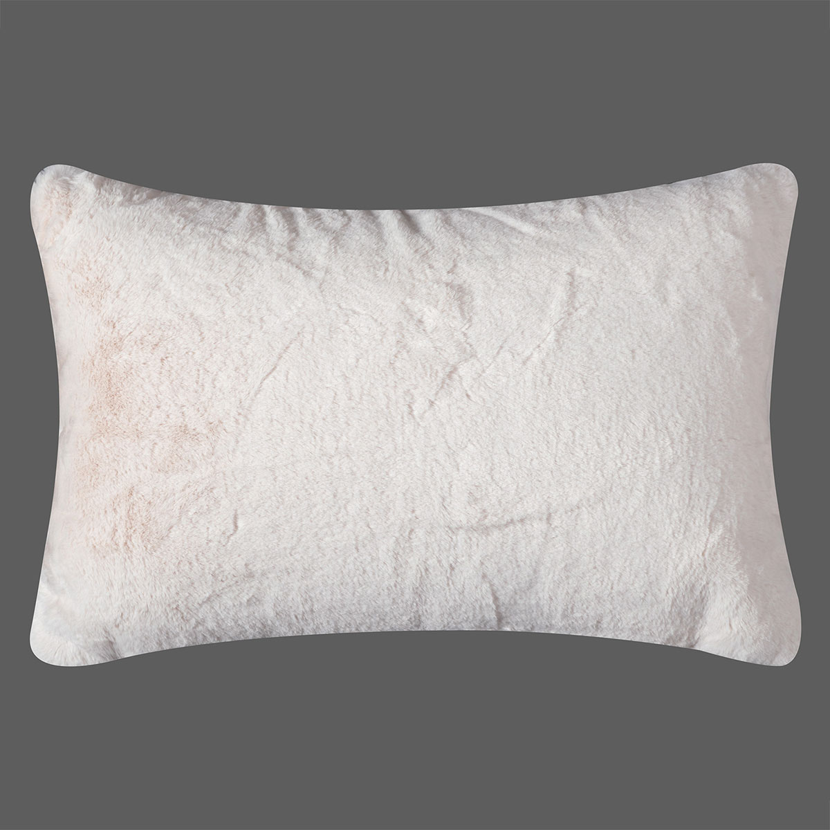 Διακοσμητική Μαξιλαροθήκη Γούνινη (40x60) Silk Fashion Rabbit Fur Ivory