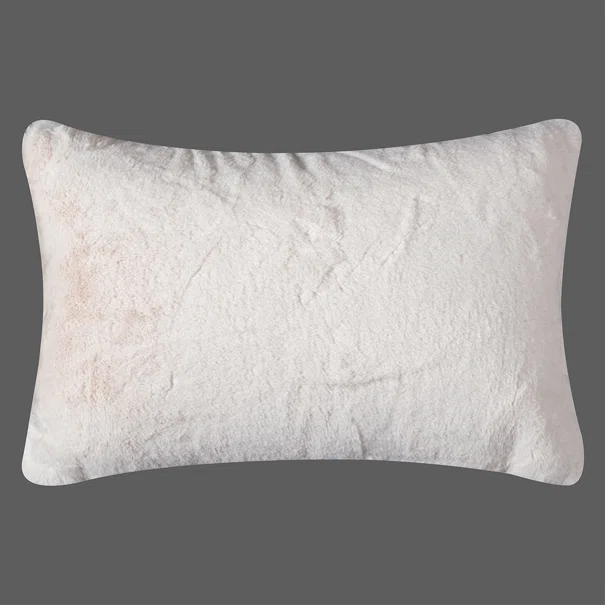 Διακοσμητική Μαξιλαροθήκη Γούνινη (40x60) Silk Fashion Rabbit Fur Ivory