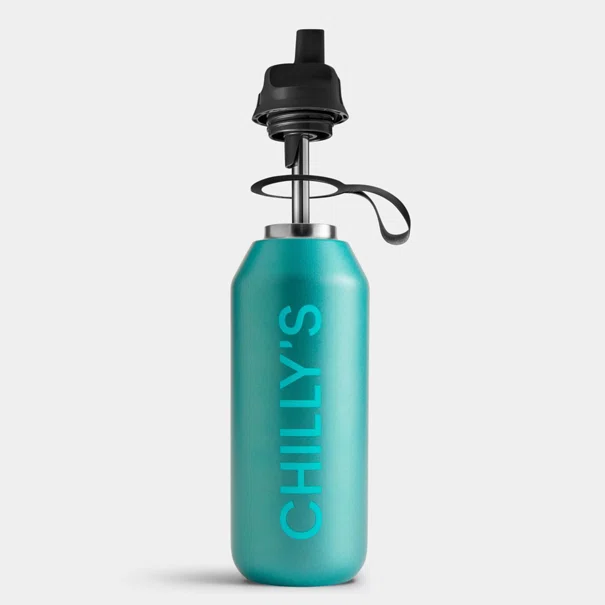 Μπουκάλι Θερμός 500ml Chilly's Series 2 Flip Metallic Atlantis