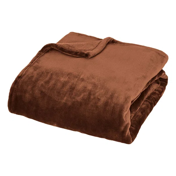 Κουβέρτα Καναπέ Fleece (130x180) A-S Cuddly Marron 204515D