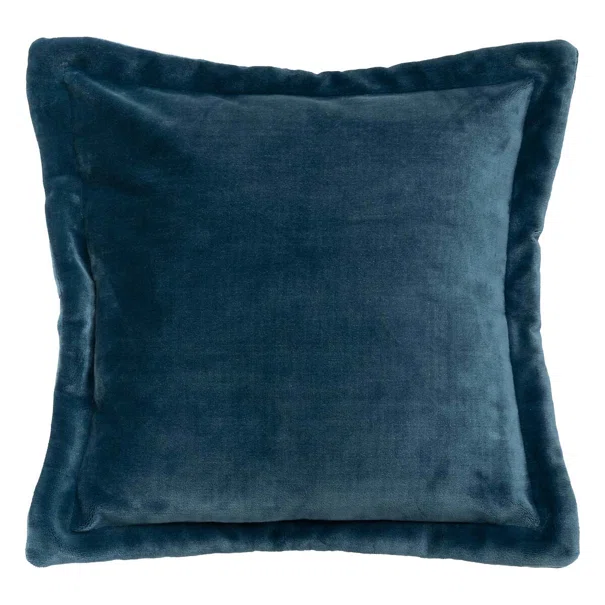 Διακοσμητικό Μαξιλάρι Βελουτέ (53x53) A-S Cuddly Bleu Egeen 204412A