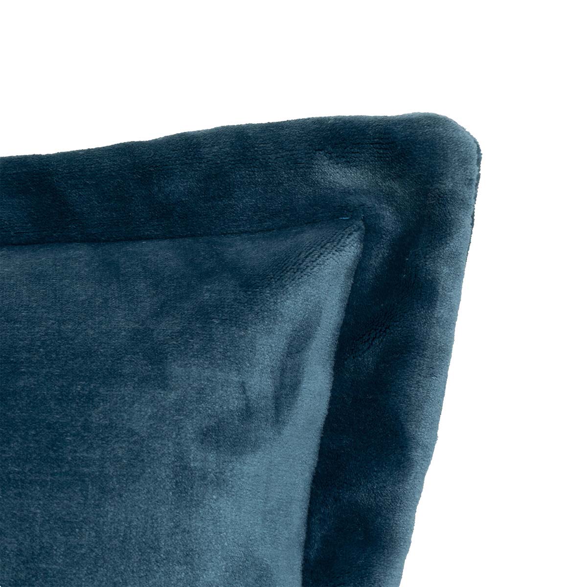 Διακοσμητικό Μαξιλάρι Βελουτέ (53X53) A-S Cuddly Bleu Egeen 204412A Λευκά Είδη Σαλονιού Μαξιλάρια Διακοσμητικά Χειμερινά Spitishop