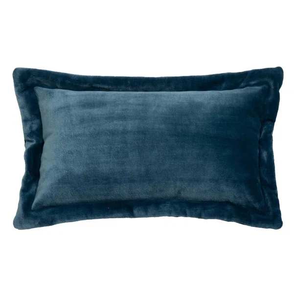 Διακοσμητικό Μαξιλάρι Βελουτέ (38x58) A-S Cuddly Bleu Egeen 204413A
