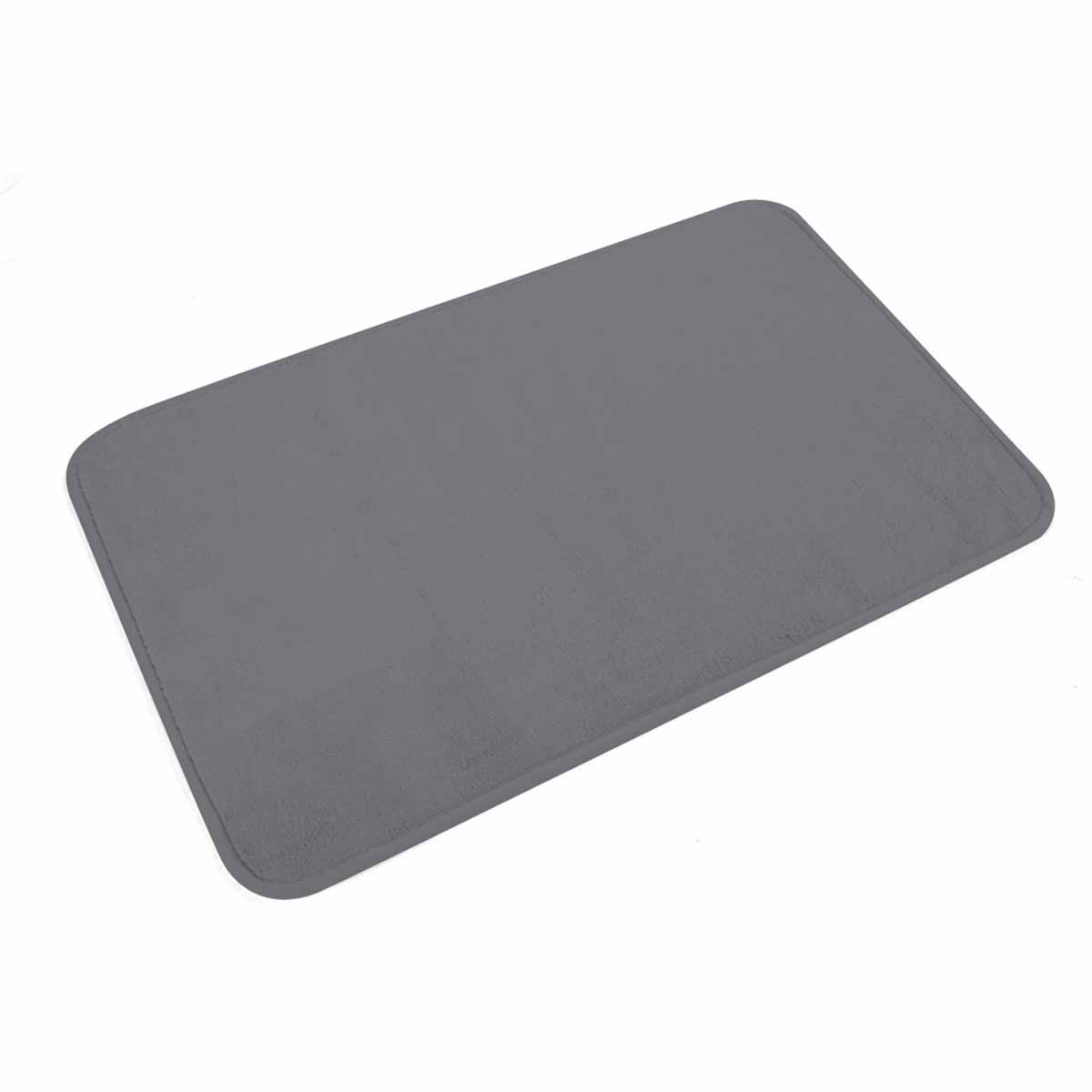 Πατάκι Μπάνιου (45x75) L-C Vitamine Anthracite 6GMB269GR