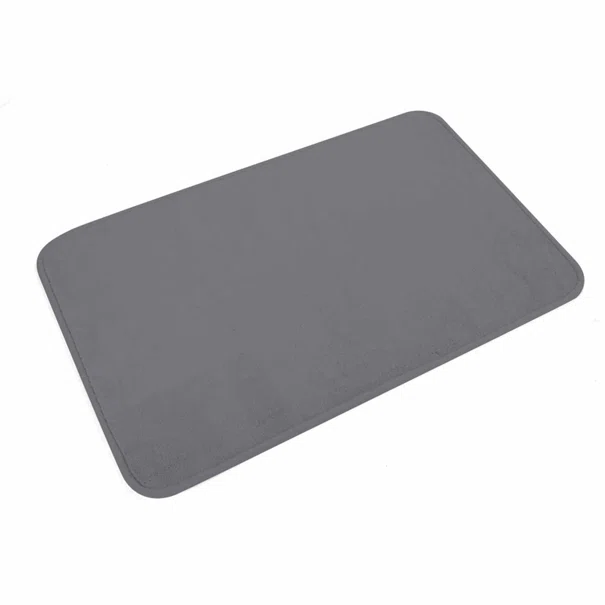 Πατάκι Μπάνιου (45x75) L-C Vitamine Anthracite 6GMB269GR