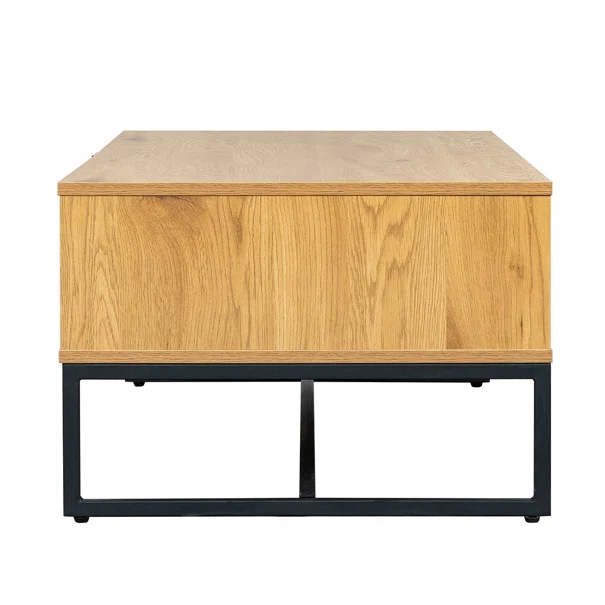Τραπέζι Σαλονιoύ Με 2 Συρτάρια & Ράφι (120x60x42) Spitishop Sailor CT01-W