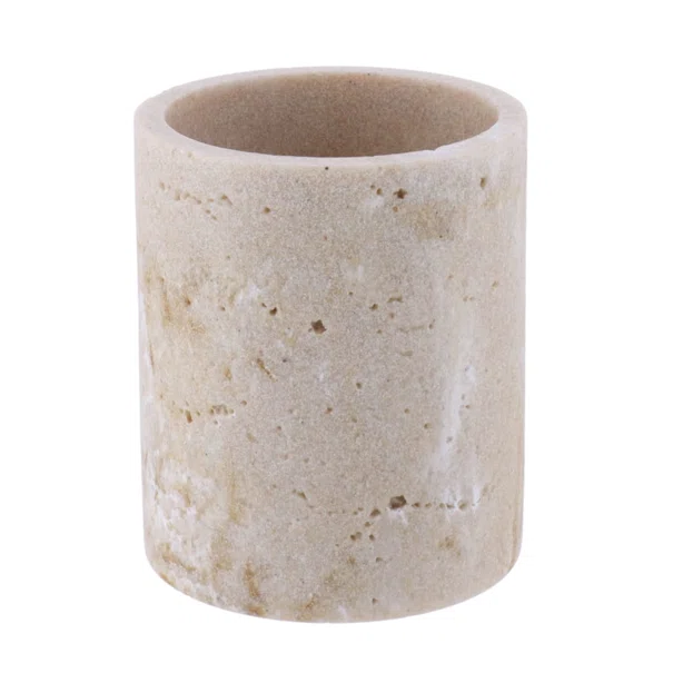 Ποτηροθήκη Μπάνιου (Φ7.5x8.9) T-D Stone Finish Natural 61168104