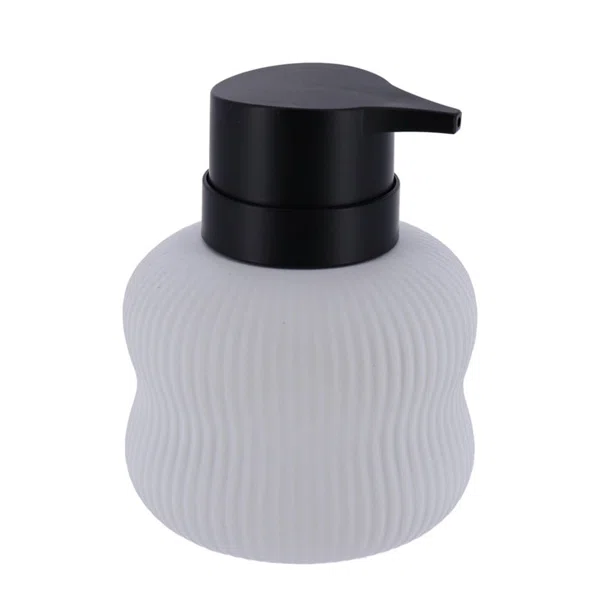 Dispenser Μπάνιου 300ml (Φ10x13) T-D Round White 62167100