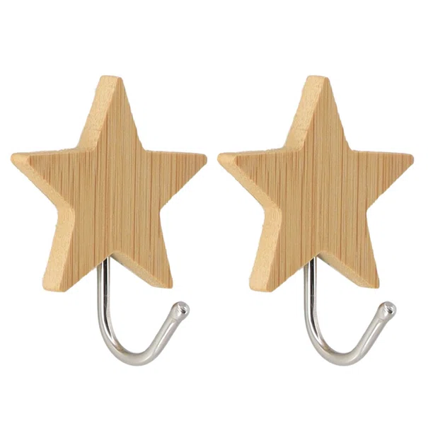 Κρεμαστράκια Αυτοκόλλητα (Σετ 2τμχ) T-D Bamboo Etoile 9065195