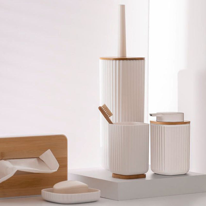 Dispenser Μπάνιου 250Ml (8 9X7 5X12 7) Wenko Rotello White 25294100 Μπάνιο Αξεσουάρ Spitishop