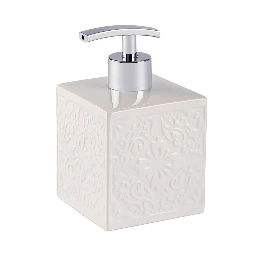 Dispenser Μπάνιου 500ml (8.5x8.5x13) Wenko Cordoba White 22650100
