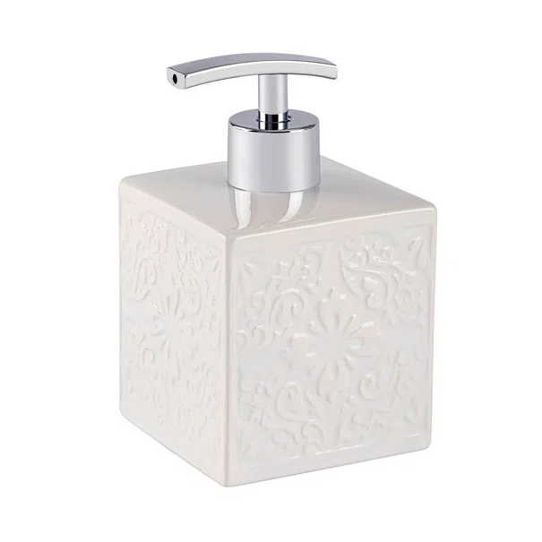 Dispenser Μπάνιου 500ml (8.5x8.5x13) Wenko Cordoba White 22650100