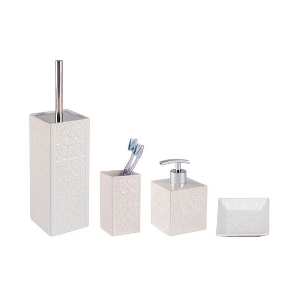 Dispenser Μπάνιου 500ml (8.5x8.5x13) Wenko Cordoba White 22650100