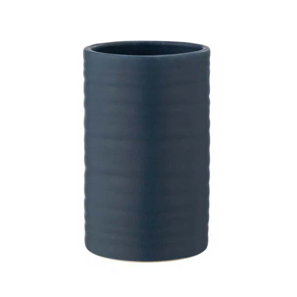 Ποτηροθήκη Μπάνιου (Φ6.5x10.5) Wenko Mila Dark Blue 25711100