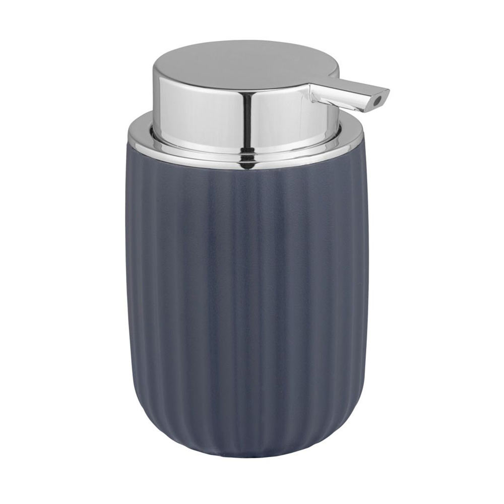 Dispenser Μπάνιου 250ml (Φ7.5x12.5) Wenko Agropoli Dark Blue 25159100