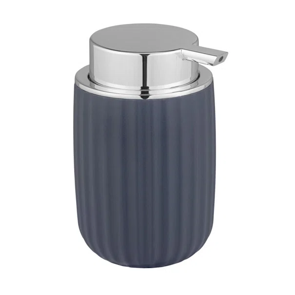Dispenser Μπάνιου 250ml (Φ7.5x12.5) Wenko Agropoli Dark Blue 25159100
