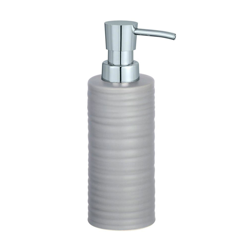 Dispenser Μπάνιου 260ml (Φ8x18.5) Wenko Mila Grey 23246100