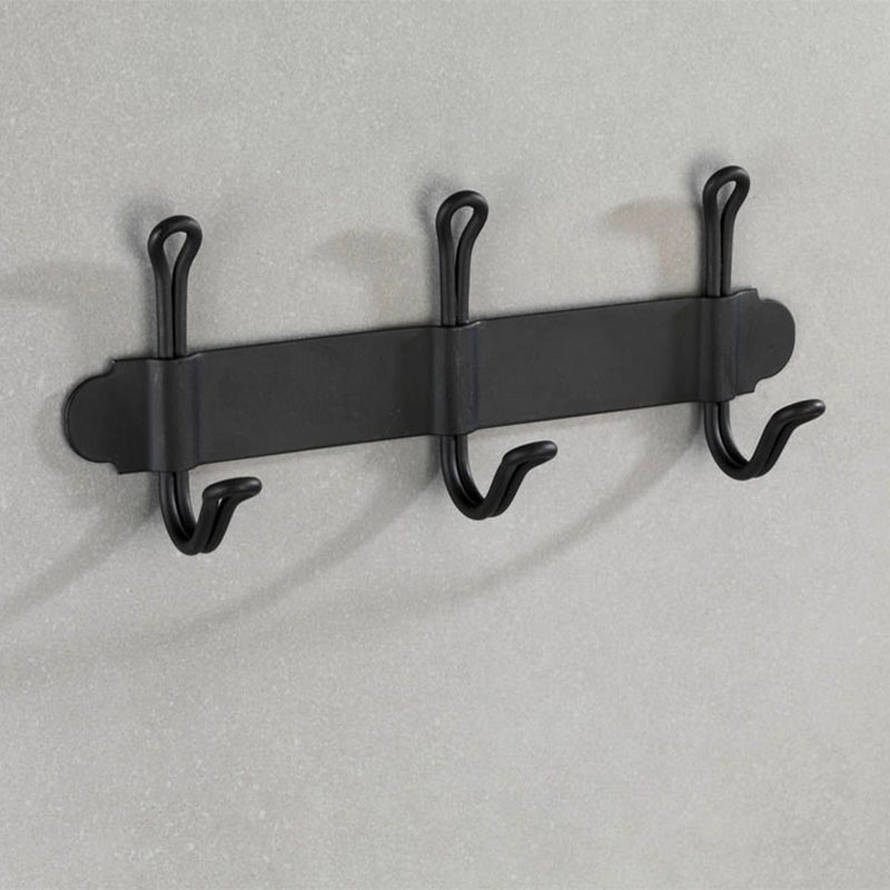 Κρεμάστρα Αυτοκόλλητη 3 Θέσεων (22X5X8 5) Wenko Nostalgia Black 22941100 Οργάνωση & Αποθήκευση Κρεμάστρες Τοίχου Spitishop
