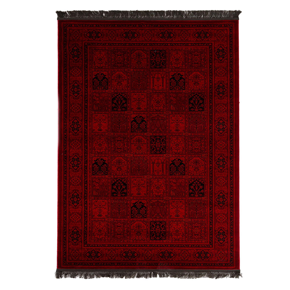 Χαλί (160X230) Royal Carpet Afgan 8129H D Red Χαλιά Σαλονιού Χειμερινά Boho Spitishop