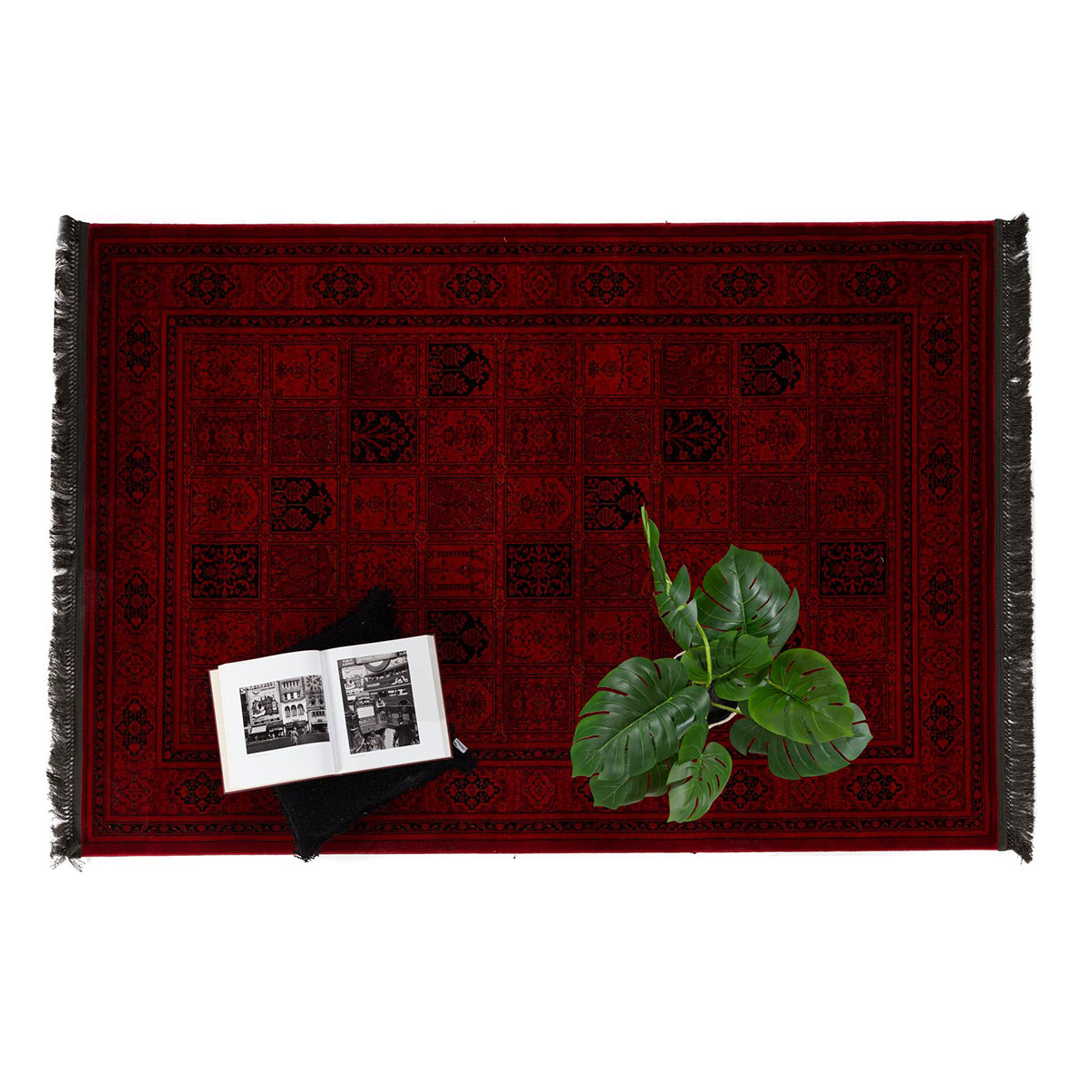 Χαλί (200X250) Royal Carpet Afgan 8129H D Red Χαλιά Σαλονιού Χειμερινά Boho Spitishop