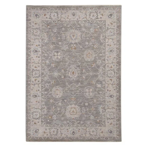 Χαλί (200x240) Royal Carpet Tabriz 662 D.Grey