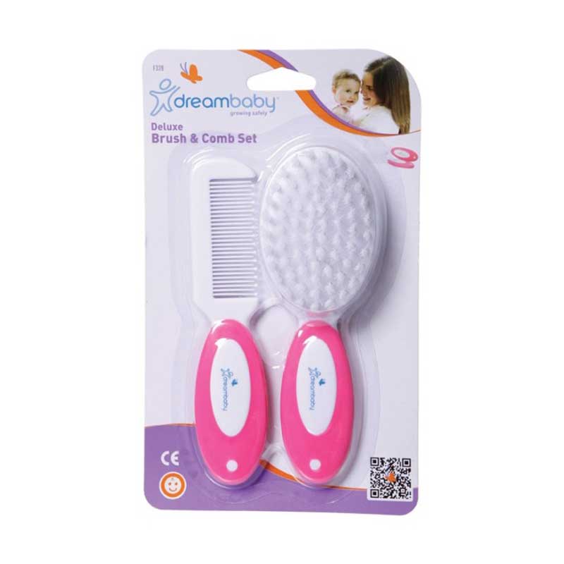 Βρεφικό Σετ Βούρτσα + Χτένα Dreambaby Br75172 Βρεφικά Φροντίδα & Περιποίηση Μωρού Spitishop