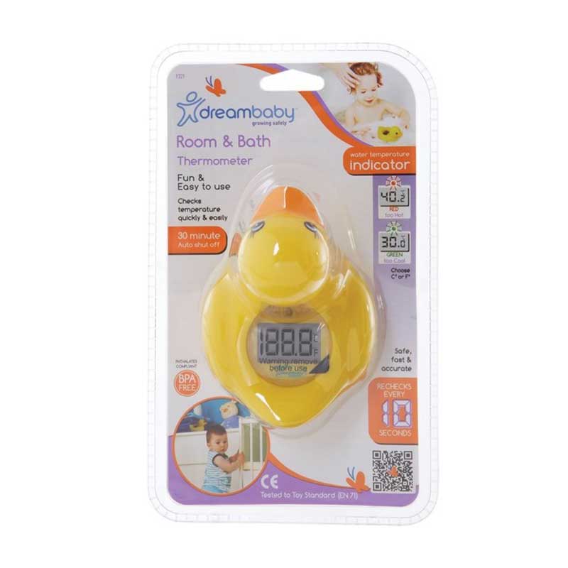 Θερμόμετρο Μπάνιου - Δωματίου Ψηφιακό Dreambaby Duck Br74740 Βρεφικά Φροντίδα & Περιποίηση Μωρού Θερμόμετρα Πυρετού Spitishop