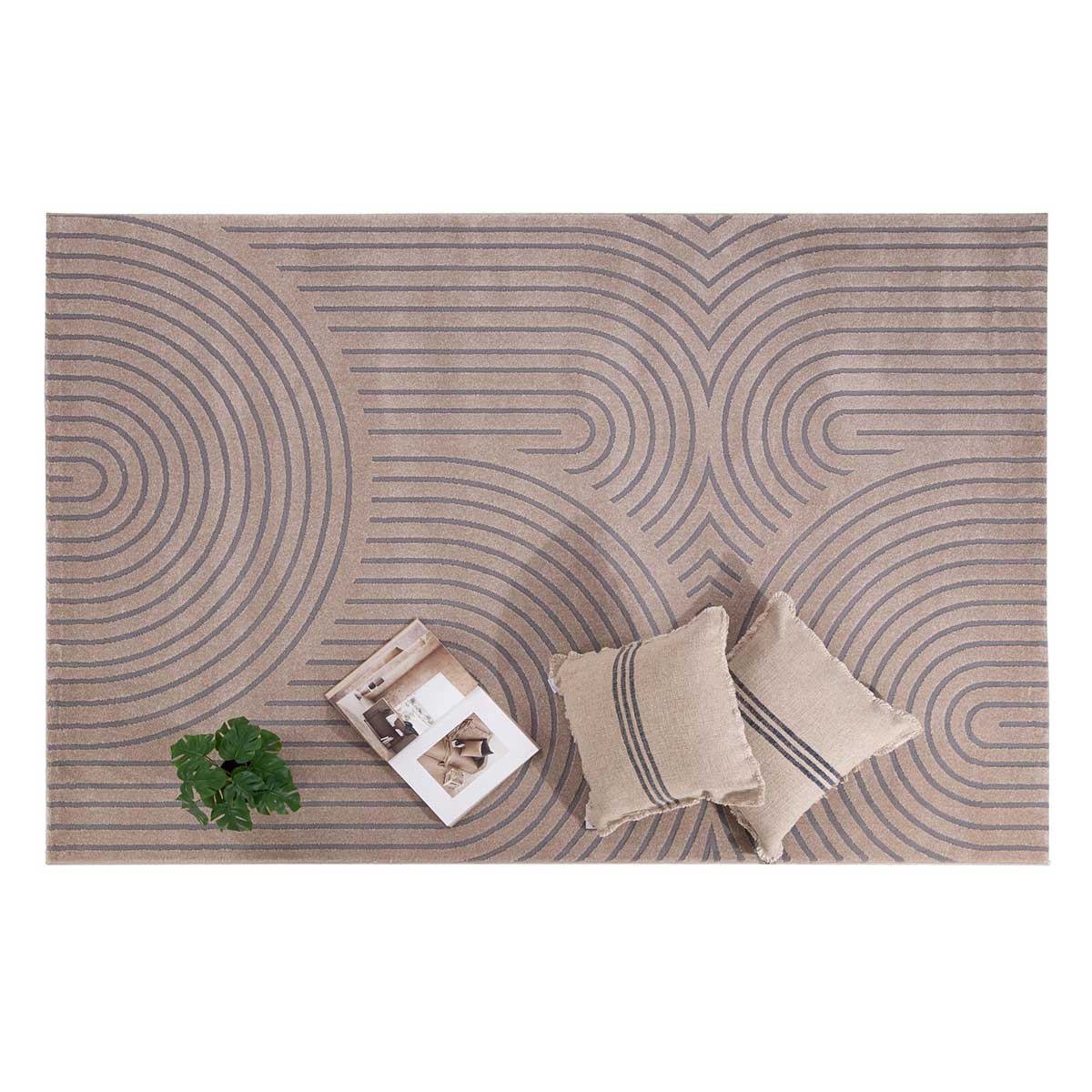 Χαλί (200X290) Royal Carpet Organic 565 Beige Χαλιά Σαλονιού Χειμερινά Spitishop