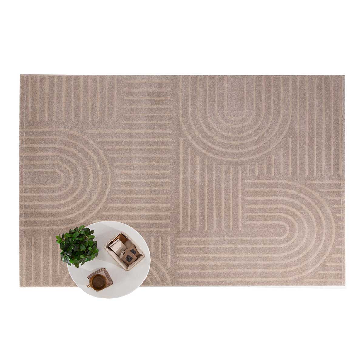 Χαλί (160X230) Royal Carpet Organic 588 Beige Χαλιά Σαλονιού Χειμερινά Spitishop