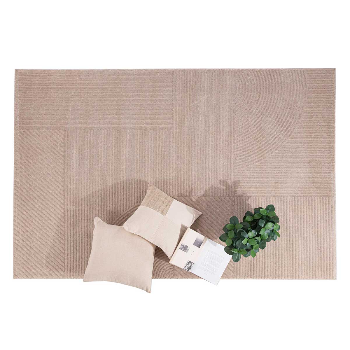 Χαλί (200X290) Royal Carpet Organic 591 Beige Χαλιά Σαλονιού Χειμερινά Μοντερνα Spitishop