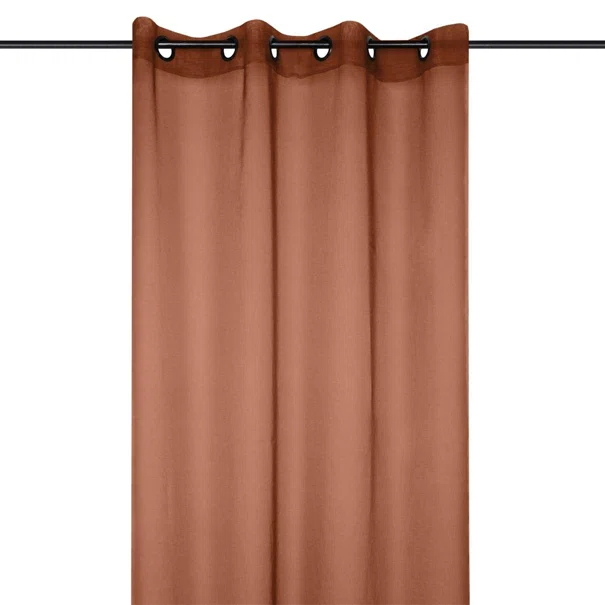 Κουρτίνα (135x260) Με Τρουκς S-F Monna Terracotta R61697017VL