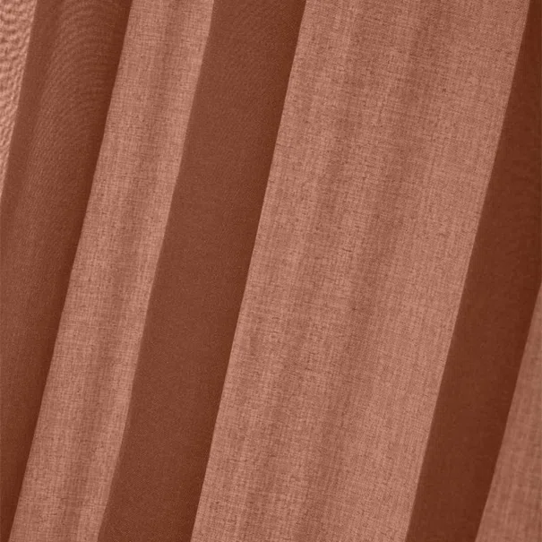 Κουρτίνα (135x260) Με Τρουκς S-F Monna Terracotta R61697017VL